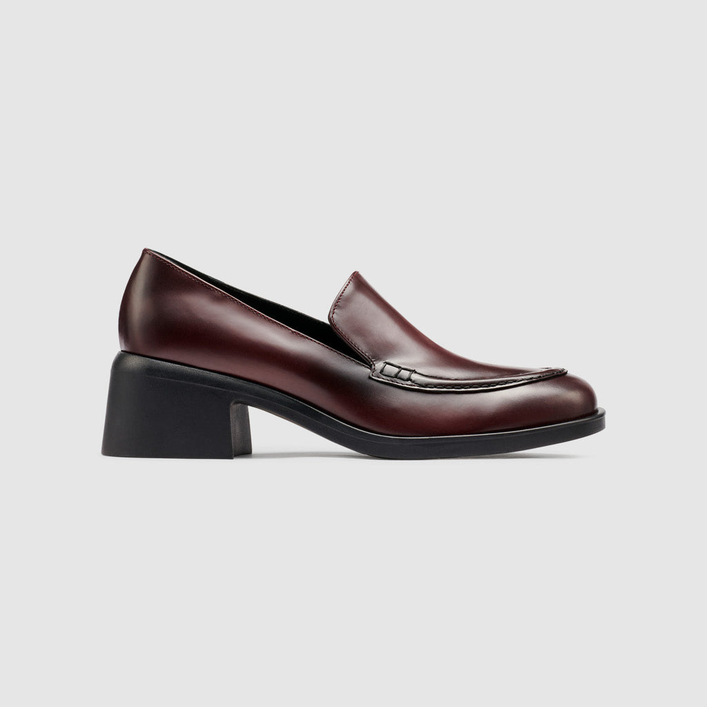 WOMENS ANNA VENETIAN LOAFER HEELS