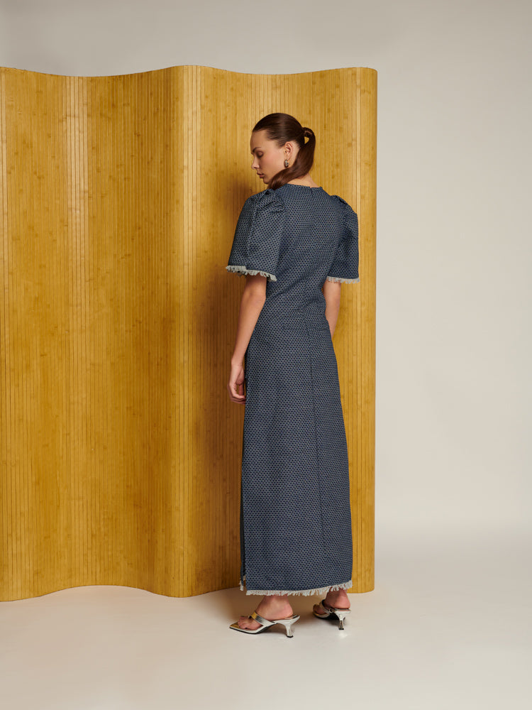 Spencer Denim Midi Dress