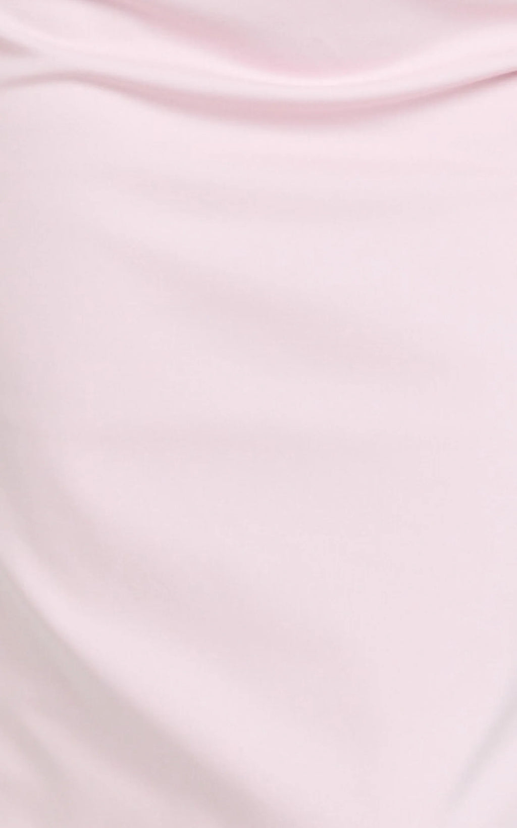 Karlie Midi Dress - One Shoulder Fitted Dress in Pink